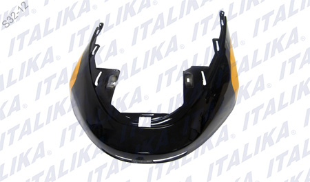 CUBIERTA FRONT INF NEGRO/AMA XS125