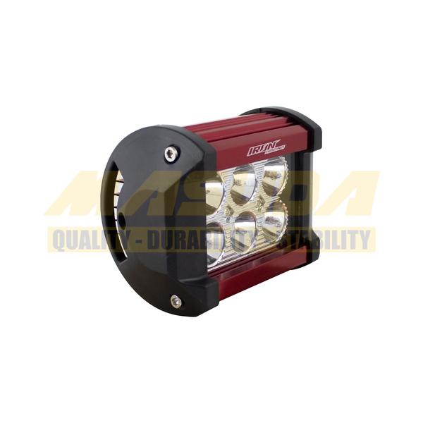 FARO AUXILIAR HYPER LEDS IR-1810 8-80V 18W 6000K 1200LM ROJO