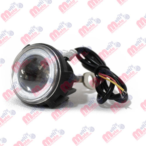 FARO AUXILIAR HYPER LEDS P/MOTOCICLETA IR-M01 12-80V 12W 1500LM.