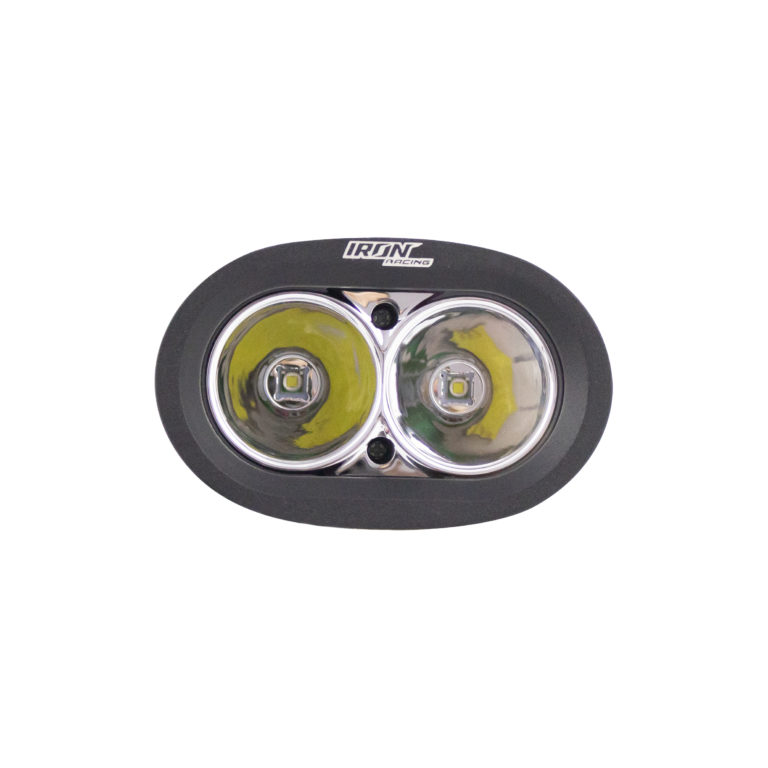 FARO AUXILIAR HYPER LEDS P/MOTOCICLETA LUZ BLANCA 9-32V 20W 6000K 2300LM NEGRO