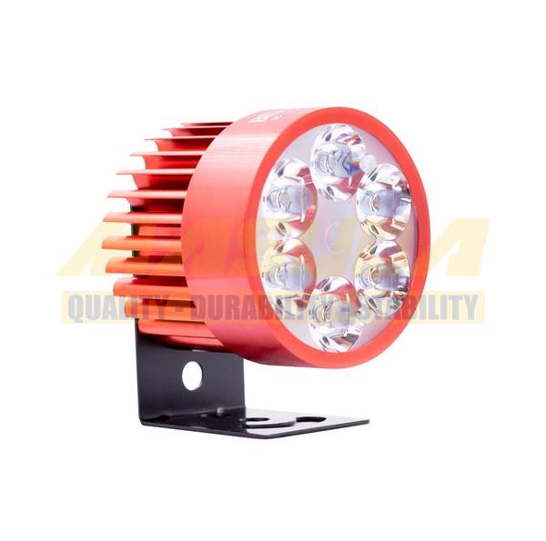 FARO AUXILIAR LEDS P/MOTOCICLETA IR1571 8-80V 6W ROJO