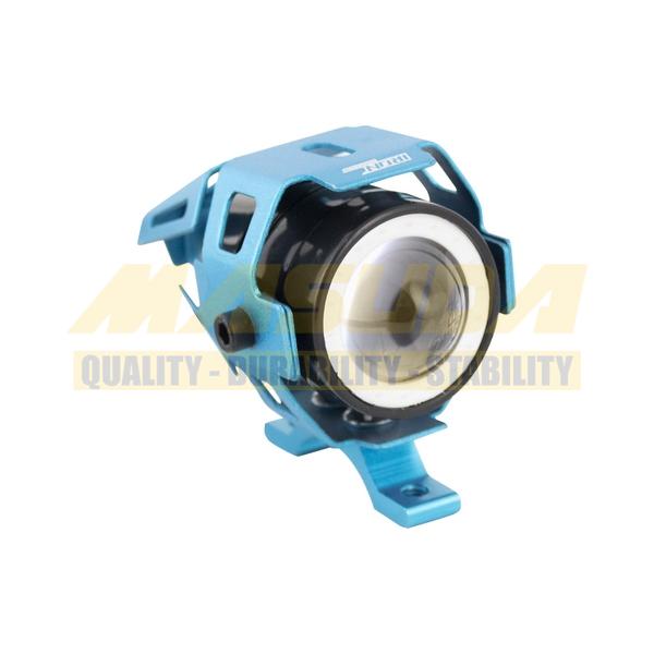 MINI-FARO AUXILIARHYPERLEDSLUPAP/MOTOC/OJODIABLOROJOYANGELAZUL IR-UM7 12-80V10W6000K1200LM AZUL