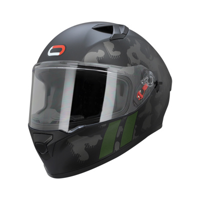 CASCO RODA COURSE VERDE MILITAR MATE COMMANDO M CERRADO SVS