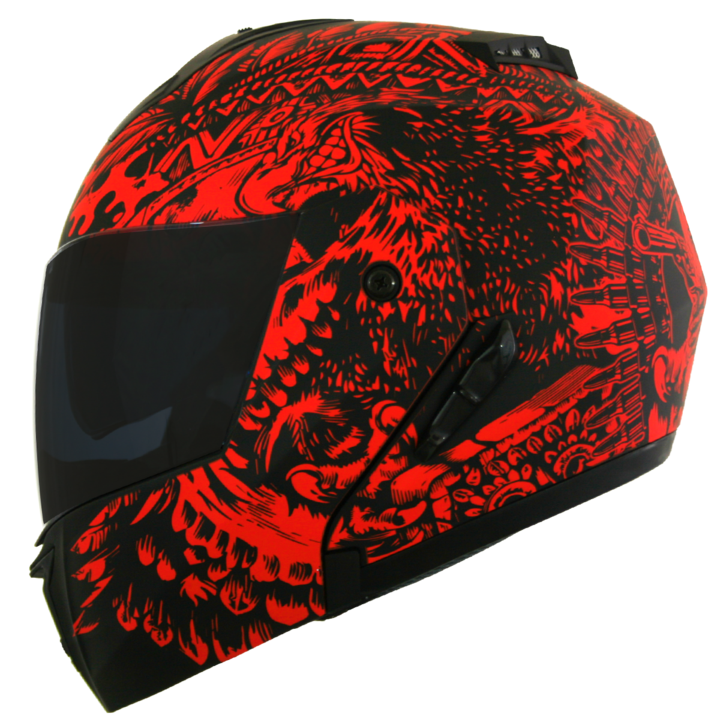 CASCO KOV STEALTH ZAPATA ROJO XL