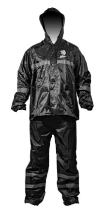 KOV IMPERMEABLE NEGRO XL