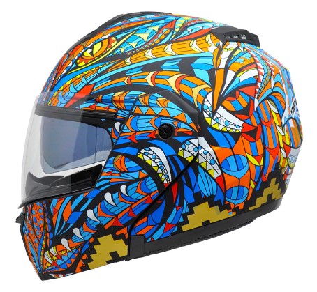 CASCO KOV STEALTH ALEBRIJE AZUL S