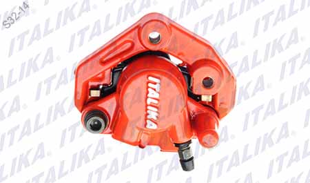 CALIPER FRENO DEL NARANJA CON LOGO WS150