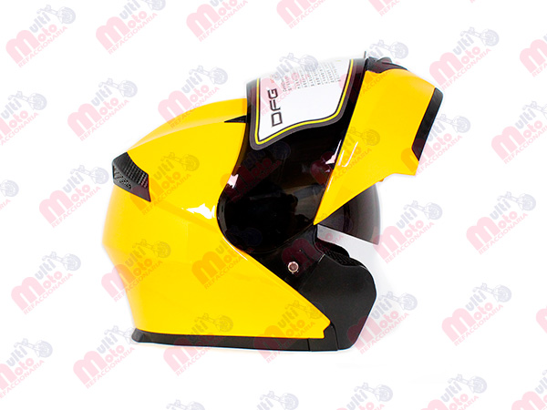 CASCO ABATIBLE AMARILLO DFG