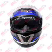 CASCO ABATIBLE IRON RACING DOT IR-160 NINJA AZUL M