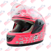 CASCO CERRADO GRAFICO MSD-118 ROSA