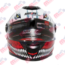 CASCO CERRADO IRON RACING DOT IR-65 BIRDMAN ROJO TALLA S.