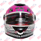 CASCO CERRADO IRON RACING DOT IR-65 BIRDMAN ROSA TALLA S.