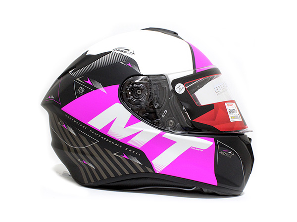 CASCO CERRADO MT FF106 TARGO ODAR B8 S ROSA FLUO MATE