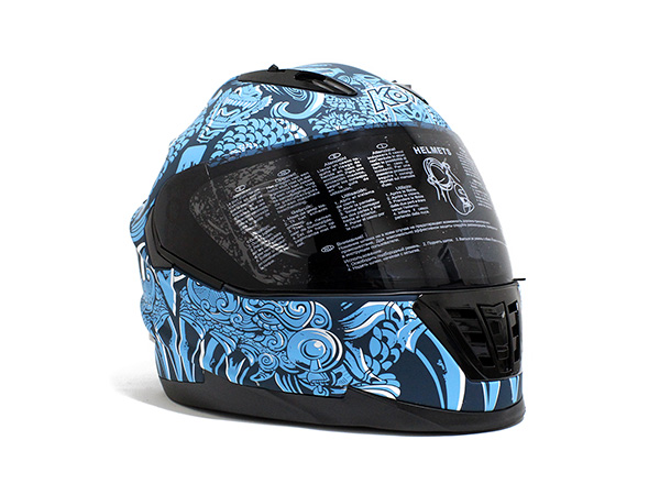 CASCO KOV VENENO XIBALBA AZUL L