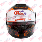 CASCO ORANGE/BLACK.