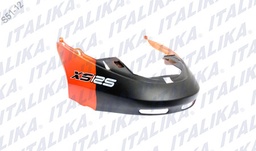 [F13010549] CUBIERTA FRONTAL INF NARANJA XS125