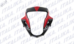 [F13010603] CUBIERTA FRONTAL ROJO/NEGRO ST90