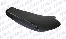 [F03010181] ASIENTO NEGRO COSTURA PLATA FT150 GT GRAFITO, FT150GTI