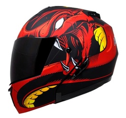 [0661787042692] CASCO KOV STEALTH VIPER ROJO L