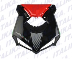 [F13012963] PANEL FRONT NEGRO ROJO MODENA175