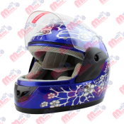 [CAS-7101-1329] CASCO CERRADO GRAFICO MSD-118 AZUL