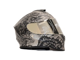 [0723707870249] CASCO TAFF KROON DRAKO NEGRO L